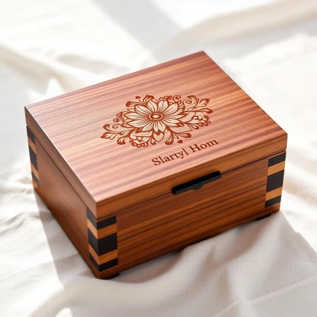 Personalized Engraved Wood Keepsake