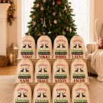 Personalized Christmas Santa Sacks – Set of 2 or 4