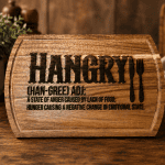 Funny Engraved Acacia Wood Cutting Board – Choice of Design – 11 × 8 Inches