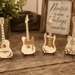 Handcrafted Wooden Guitar Pick Holder