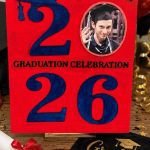 Personalized Graduation Celebration Sign
