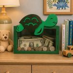 Wooden Turtle Savings Bank