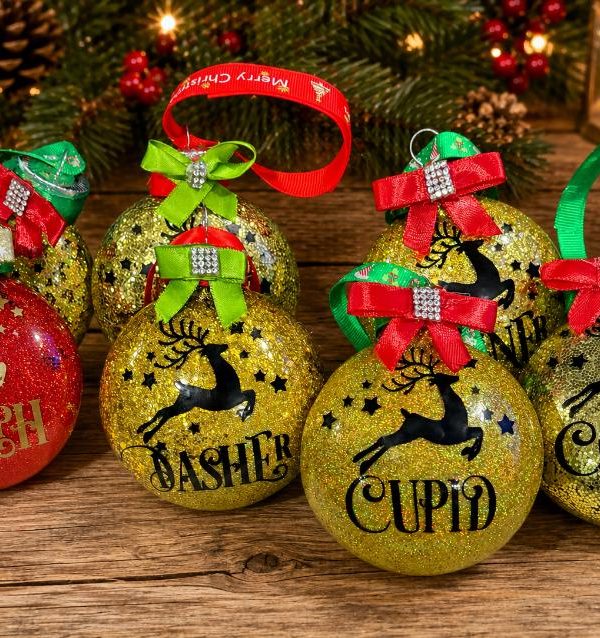 Holiday Reindeer Ornaments