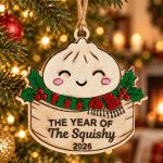 umpling Christmas Ornaments – Choose Your Design