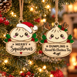 umpling Christmas Ornaments – Choose Your Design