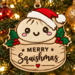 umpling Christmas Ornaments – Choose Your Design